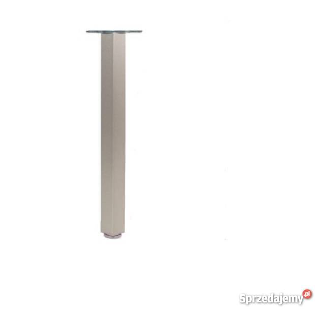 NOGA NOGI DO STOŁU L1100 KWADRAT ALUMINIUM INOX Radomsko