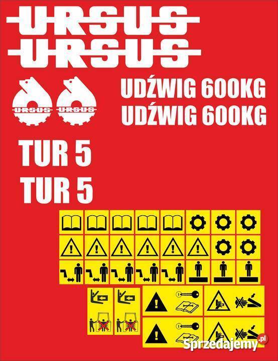 naklejki tur 5 ursus Jeżewo