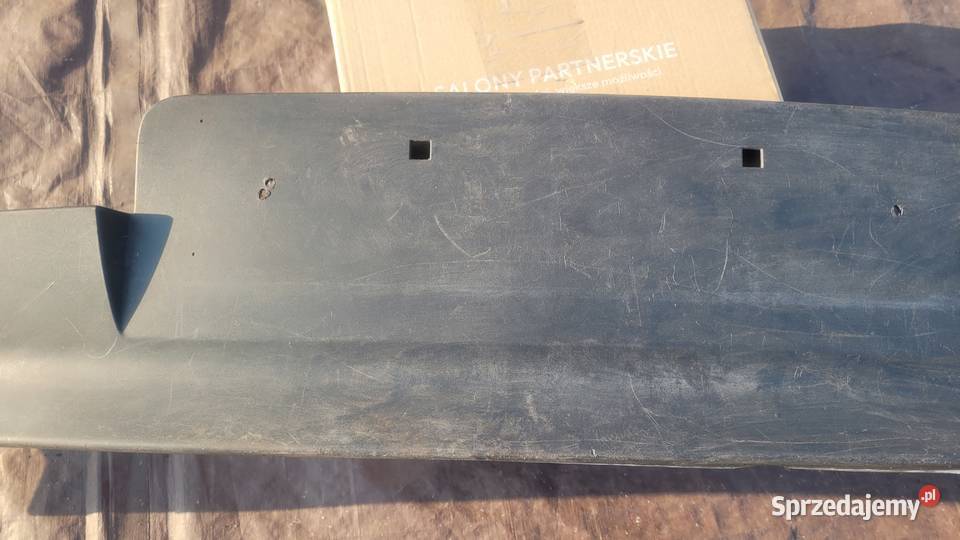 BMW 1 E87 SPOILER DOKŁADKA ZDERZAKA TYŁ DYFUZOR osobowe śląskie