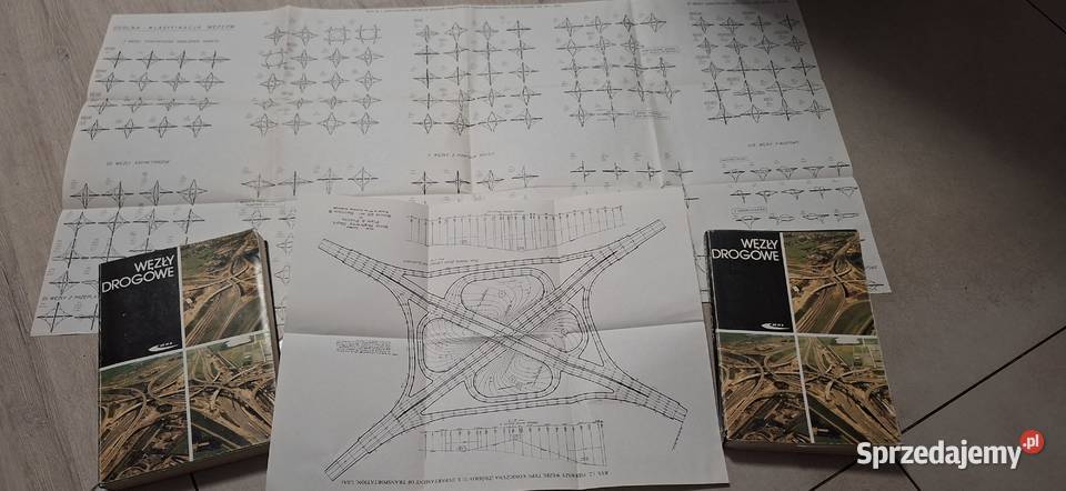 Węzły Drogowe Pierwsze wydanie z rozkładaną Łęczyca