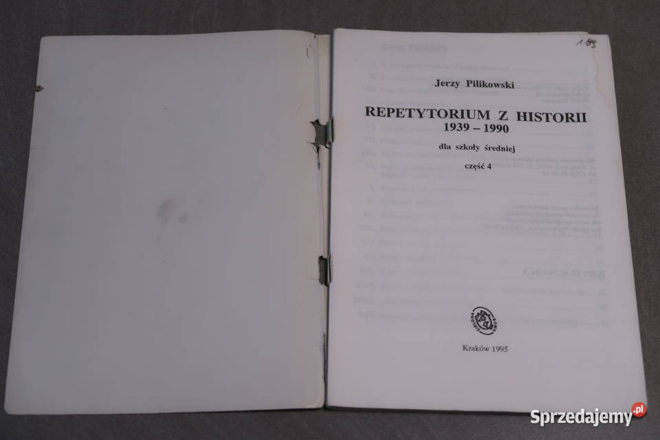 Jerzy Pilikowski Historia 19391990 Repetytorium kompendium, repetytorium, opracowanie mazowieckie Siedlce