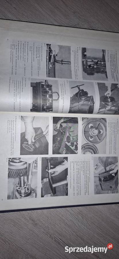 Dieselmotor 4 VD 145121SRW REPARATURHANDBUCH VEB Łęczyca sprzedam