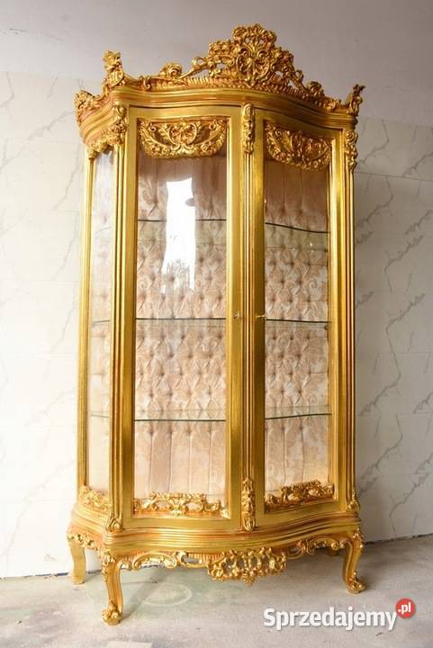 Duża Piękna Witryna 100 Drewno GIĘTE SZYBY Kraków