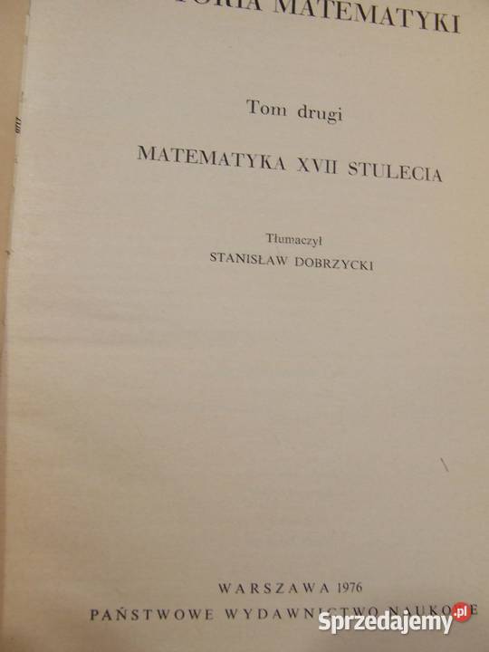 Historia matematyki 2 siedemnstego stulecia śląskie Czeladź