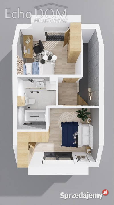 Sprzedaż mieszkania 6145m2 3 pokoje Kraków