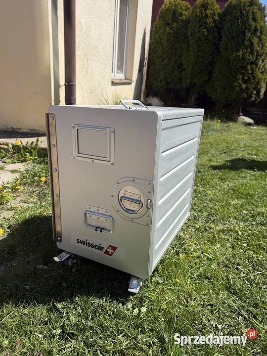 Swissair Box w kolorze aluminiowoszarym