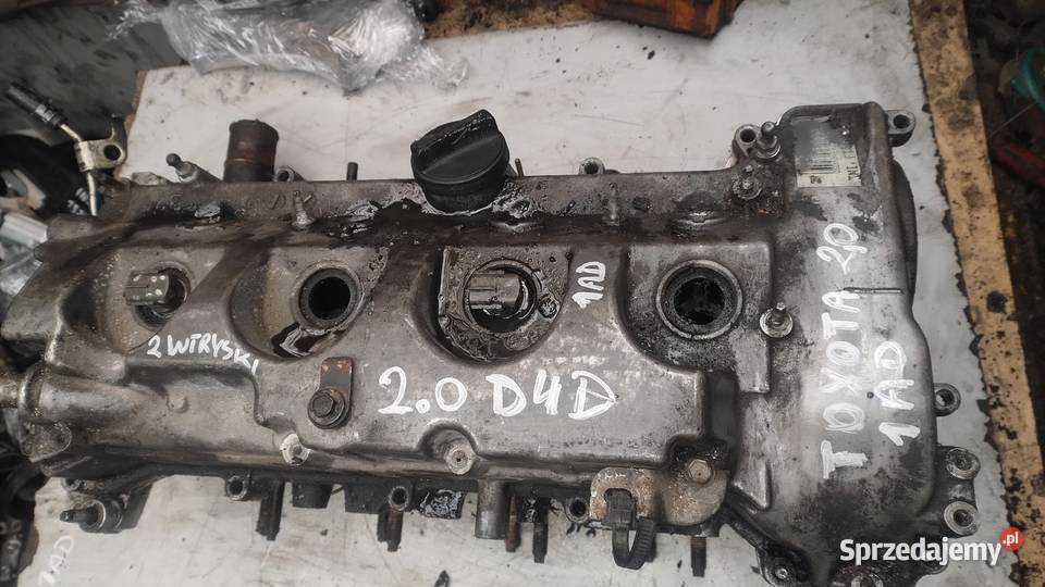 TOYOTA AVENSIT T25 20 D4D 1AD głowica kompletna