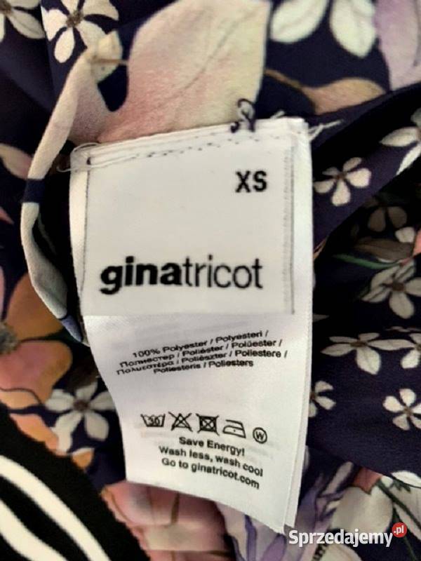 gina tricot kurtka bomberka dwustronna kwiaty Wiosenna/Jesienna Choszczno sprzedam