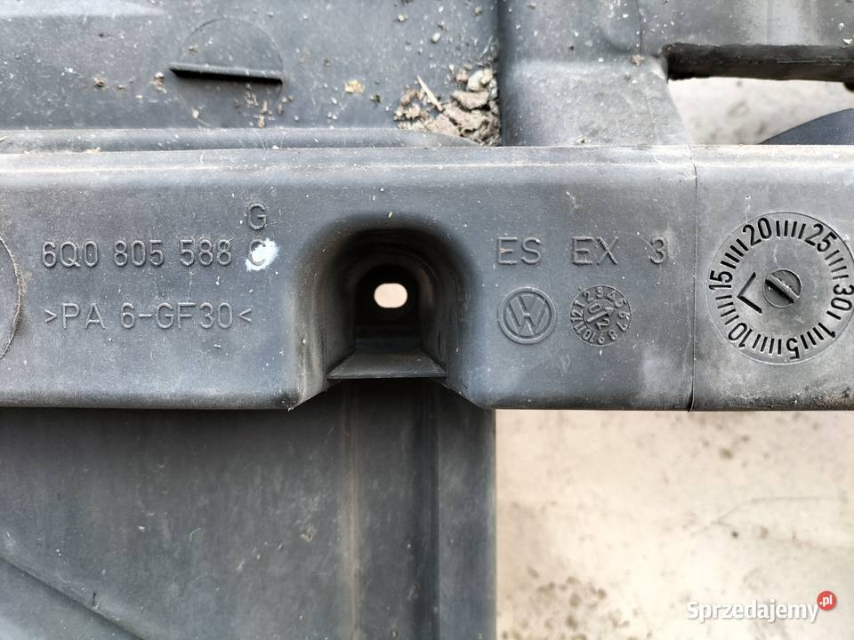VW POLO MK4 9N 12 PAS PRZÓD PRZEDNI WZMOCNIENIE osobowe lubelskie Kamień-Kolonia