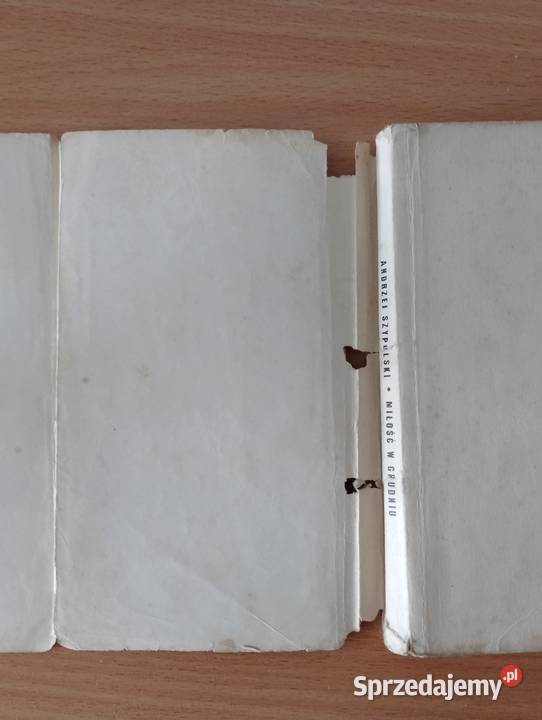 KSIĄŻKA Miłość w grudniu A Szypulski tomik Proza i poezja Złotniki