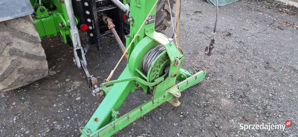 Wyciągarka Linowa Leśna Lebiodka Farmi 90m Liny Leśnictwo lubuskie Szprotawa