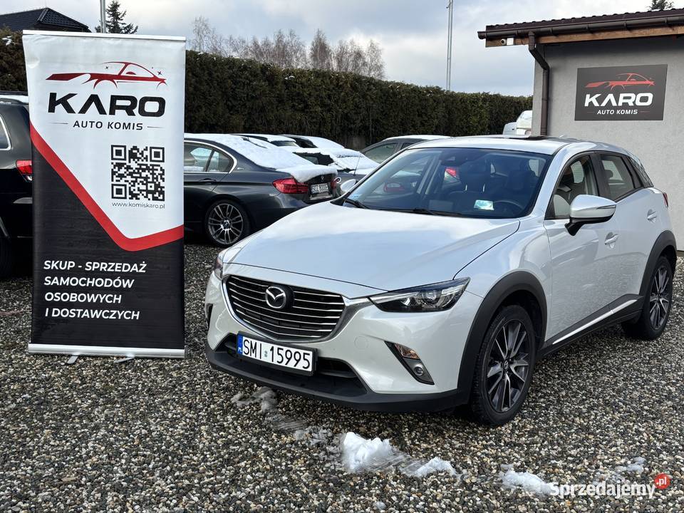 Mazda CX3 Gwarancja szyberdach Paniówki