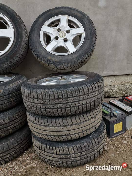 Felgi aluminiowe 4x100 enzo r13 13 ładne plus osobowe mazowieckie Pułtusk