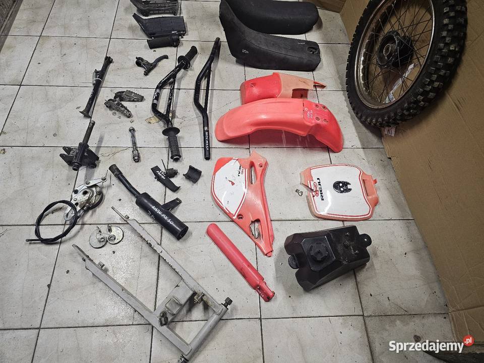 Rieju MX 50 części cross lem malaguti silnik Motocykle na części Jelenia Góra