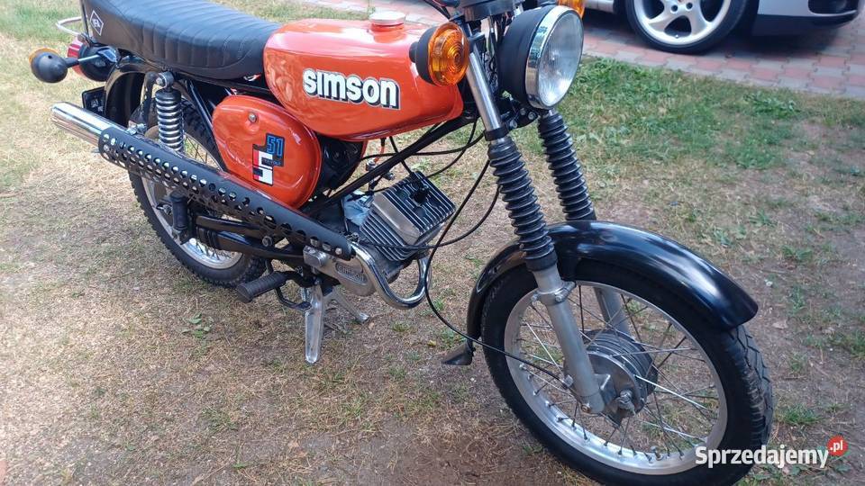 Simson S51 Enduro 1986 12V zarejestrowany Piotrków Trybunalski