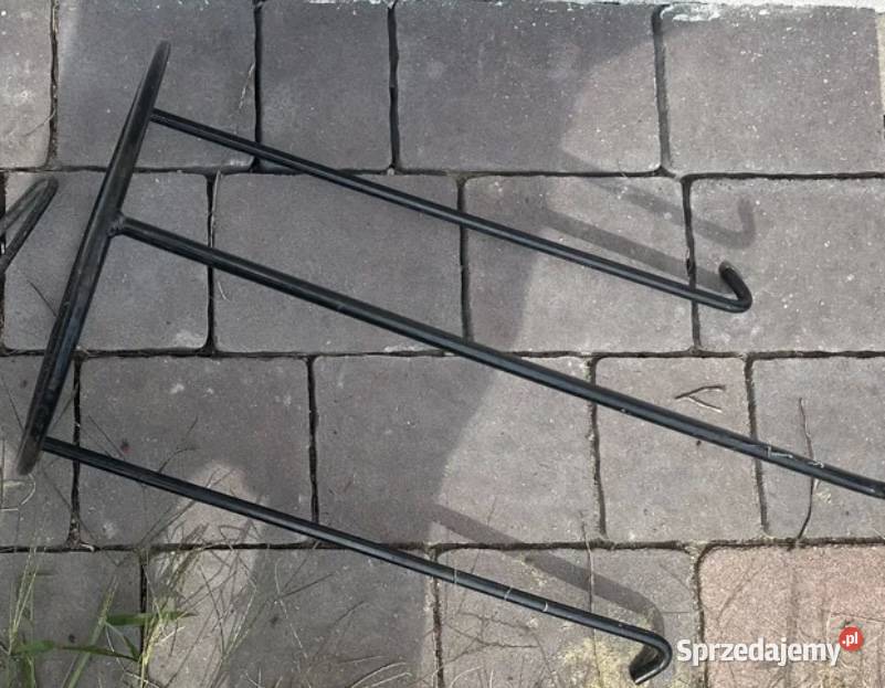 Kwietnik metalowy z osłonką wiklinową z lat PRLu Łódź sprzedam