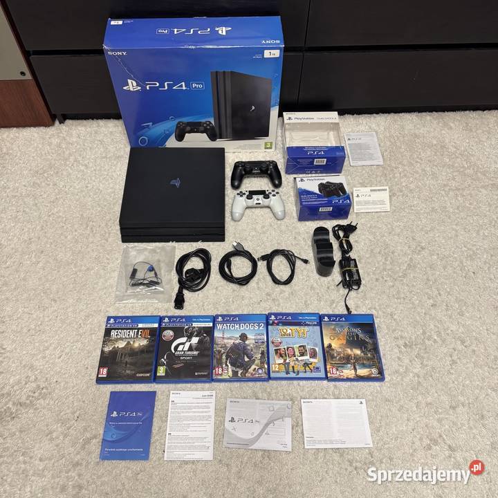 4 Pro 1TB Jet Black 2 pady gry stacja ładowania Warszawa