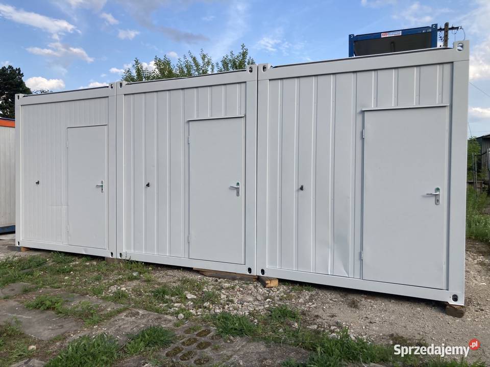 Kontenery biurowe Containex odnowione łódzkie Zgierz