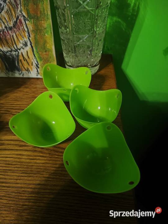 Silikonowe foremki do gotowania jajek zielony Warszawa