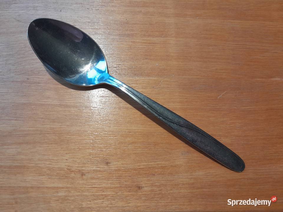 Stara łyżeczka PRL Gerlach stainless steel stal śląskie Dąbrowa Górnicza