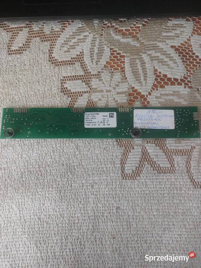 ARISTON HOTPOINT 78213300 WYŚWIETLACZ PŁYTY do zabudowy Nowy Sącz