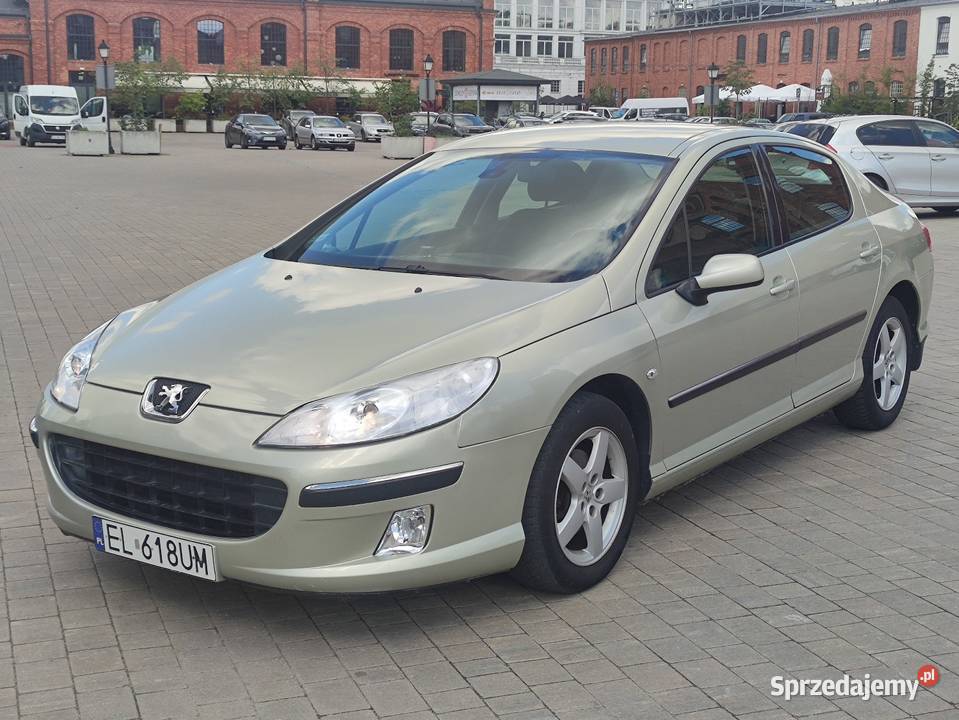 Peugeot 407 20 HDi Salon Polska złoty