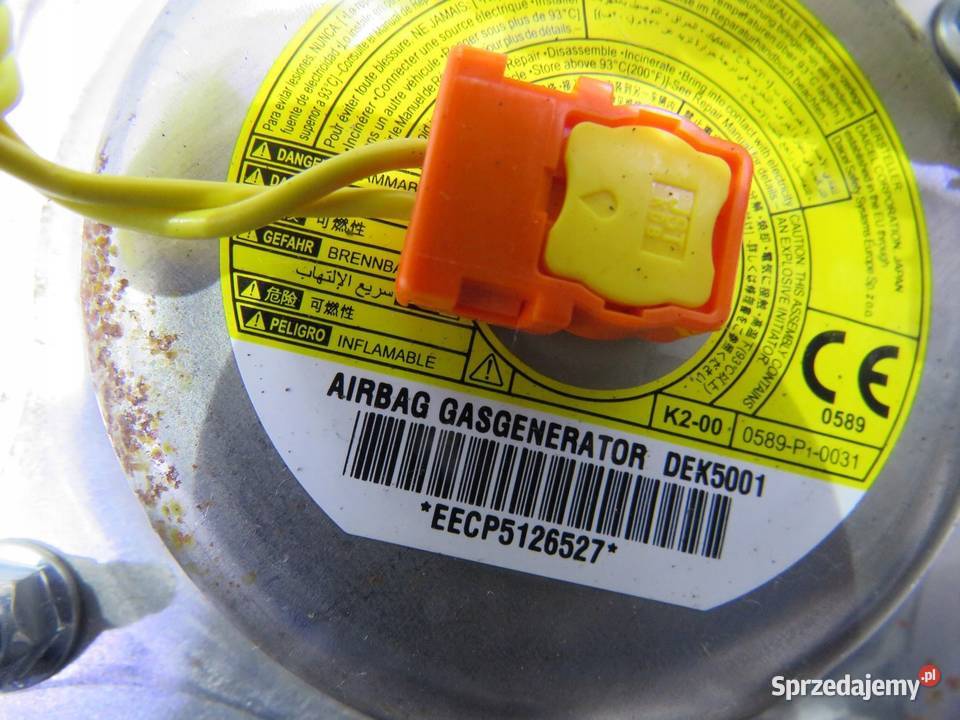 PODUSZKA AIRBAG PASAŻERA CITROEN C1 II osobowe