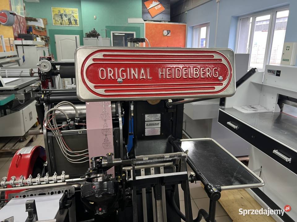 Złociarka Heidelberg Tiegel TP Letterpress Radom