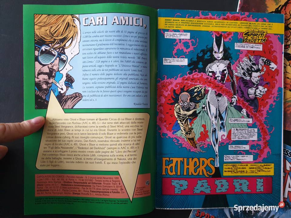 Zestaw 9ciu komiksów europejskich różne języki Gdynia