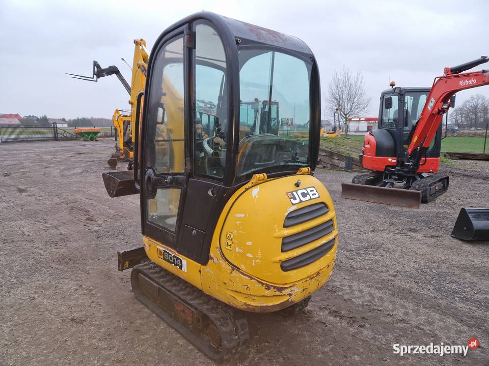 Minikoparka JCB 8014 2006r 3000mtg nie lubelskie Ryżki