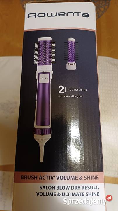 ROWENTA Brush Activ Volume Shine obrotowa
