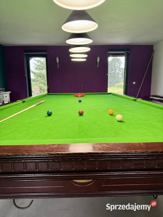 Stół do snookera snooker Calissa by WIK 12ft śląskie Wilamowice