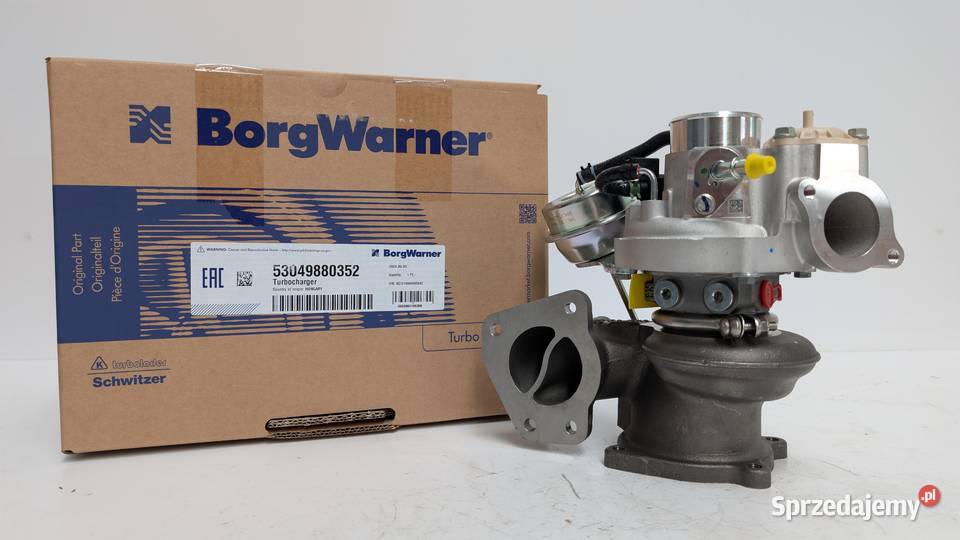 Nowa turbosprężarka BorgWarner 53049700059 Siedlce