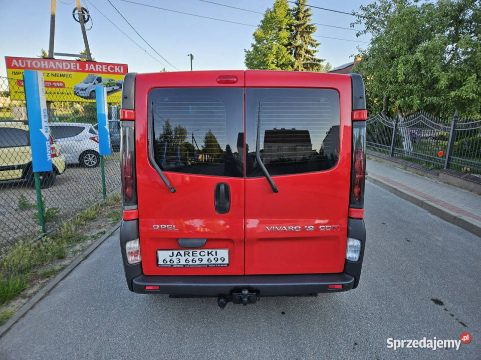 Opel Vivaro Opłacony Zdrowy Zadbany Serwisowany 101KM Kisielice