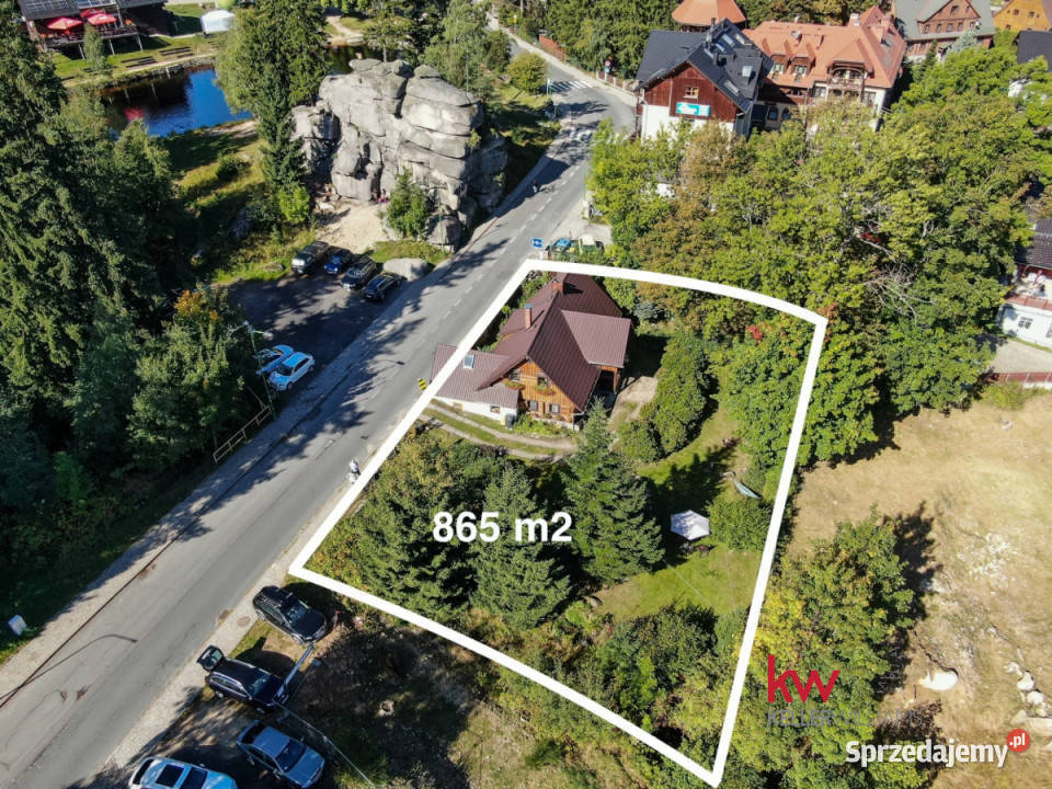 sprzedaży gruntu Szklarska Poręba Urocza 865m2 Nieruchomości sprzedam