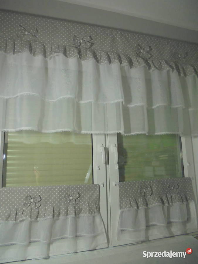 firanki zazdrostki lambrekiny szyte na dowolny Włocławek