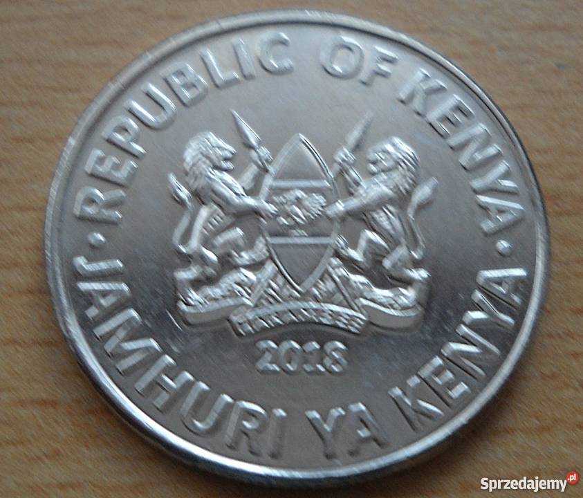 KENYA1 SHILINGI2018 r ŻYRAFA sprzedam