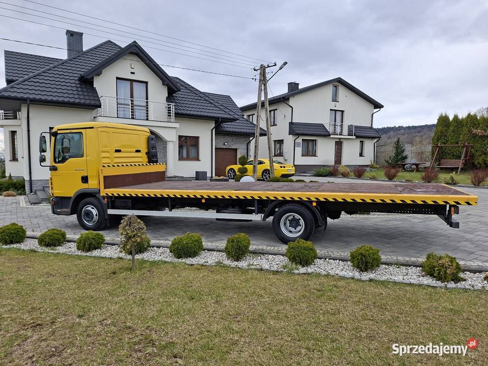 Man tgl 12180 euro 5 bez adblu laweta platforma Kielce