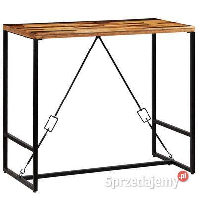 vidaXL Zestaw mebli barowych 5 drewno z odzysku