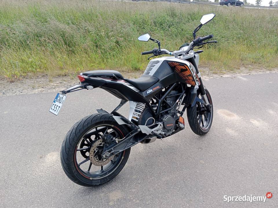 Ktm duke 125 kat b 11kw Jazowa