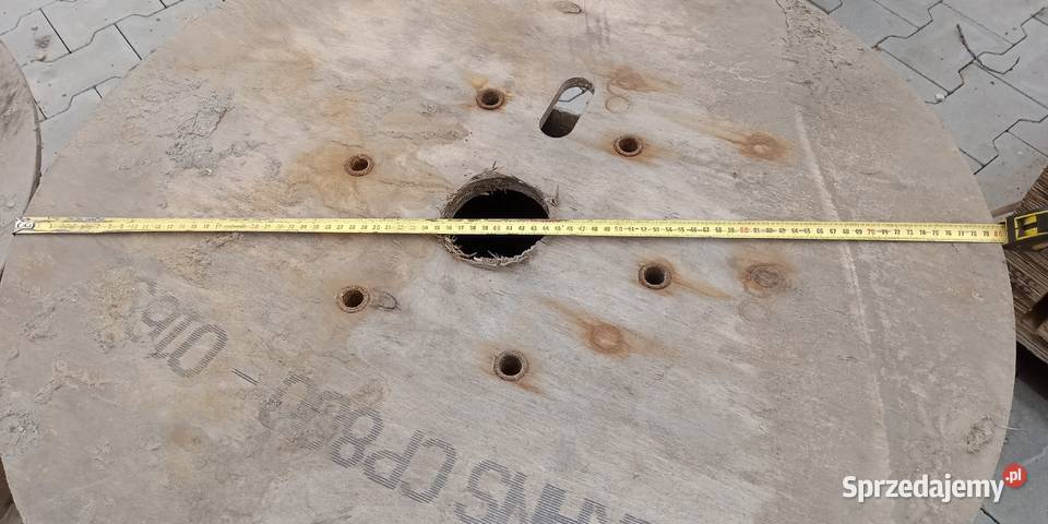 Bęben kablowy szpula drewniana Śmigiel