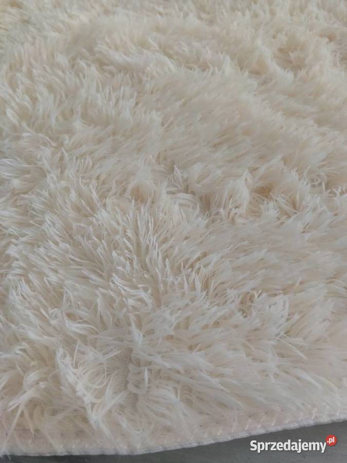 Dywan Shaggy antypoślizgowy okrągły miękki Dywany Zabrodzie