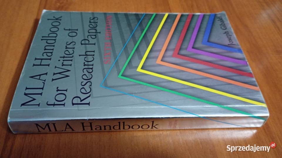 MLA handbook for writers of research papers pomorskie Gdańsk
