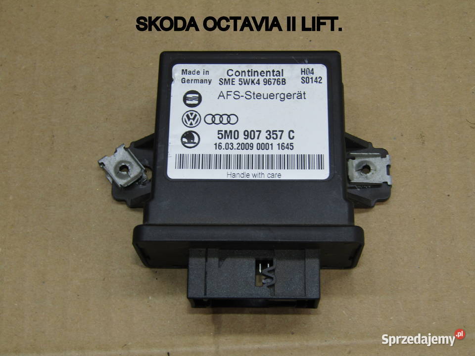 MODUŁSTEROWNIK ŚWIATEŁ SKODA OCTAVIA II FL Czujniki i sterowniki świateł Mysłaków