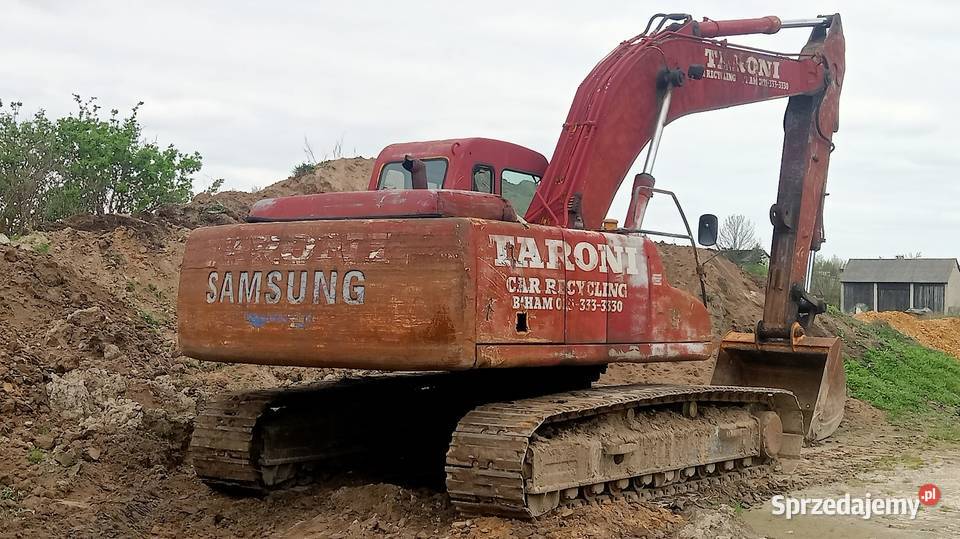 koparka gąsienicowa Samsung Volvo ec 210 Rok produkcji 1997 świętokrzyskie sprzedam