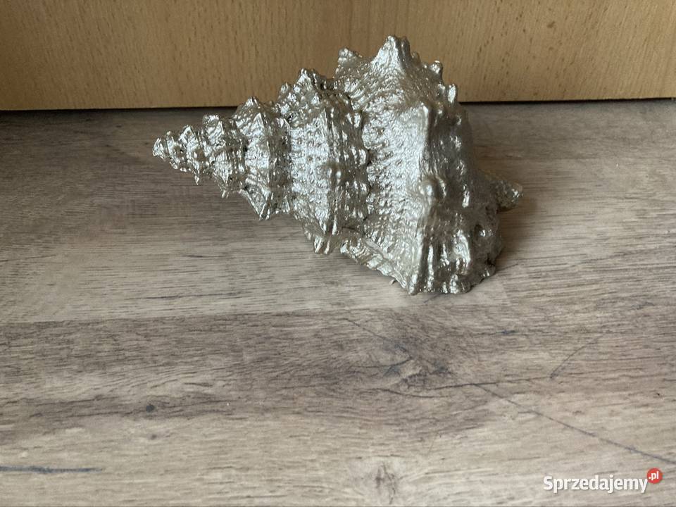 Figurka ozdobna srebrna muszla Figurki i rzeźby Warszawa