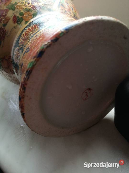 Wazon porcelanowy fajans Chiński wzór Choszczno