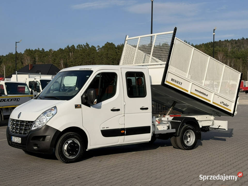 Renault Master 7 Osób Brygadówka DOKA 23150 165000km Samochody dostawcze Widełki