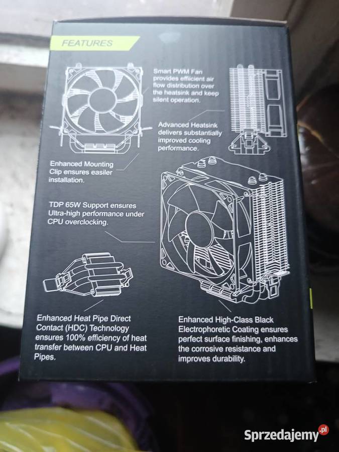 Gelid BlackFrore chłodzenie procesora Gliwice sprzedam