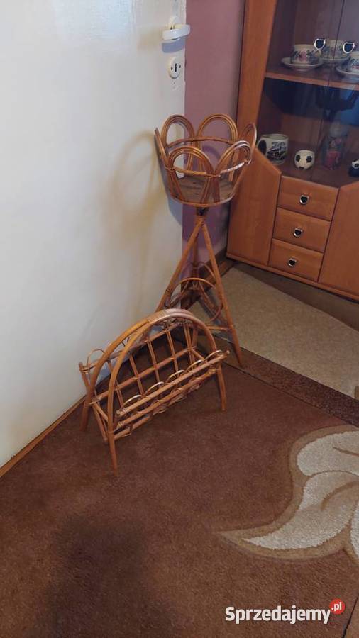 Stojaki wiklinowe Katowice sprzedam